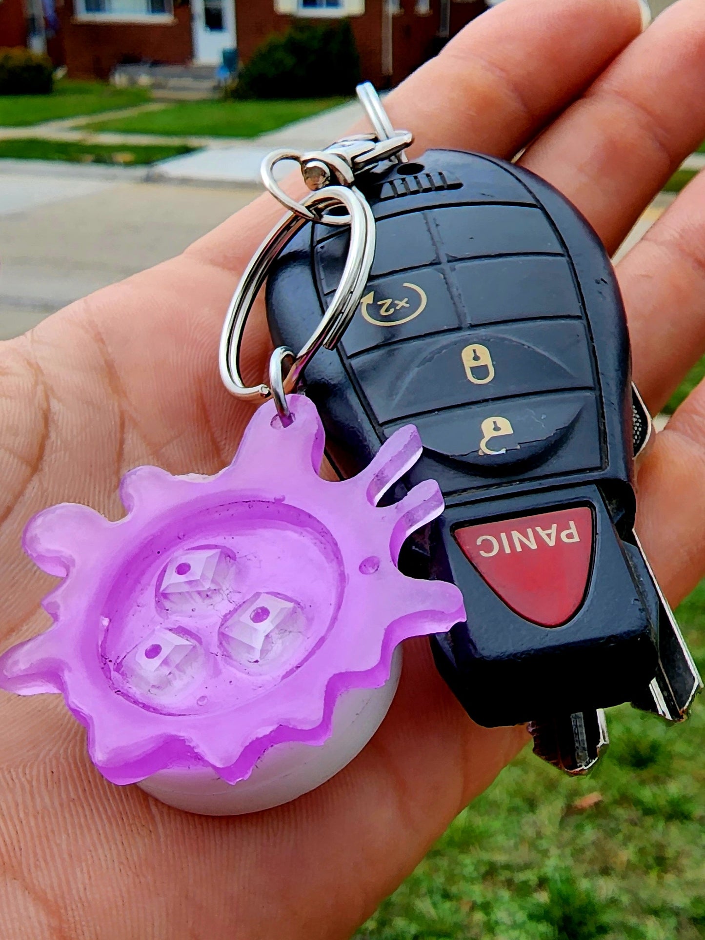 Splash key chain