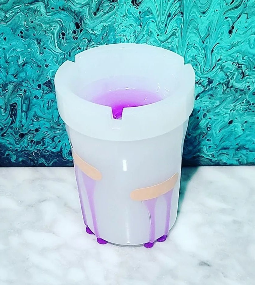 Double cup car ashtray