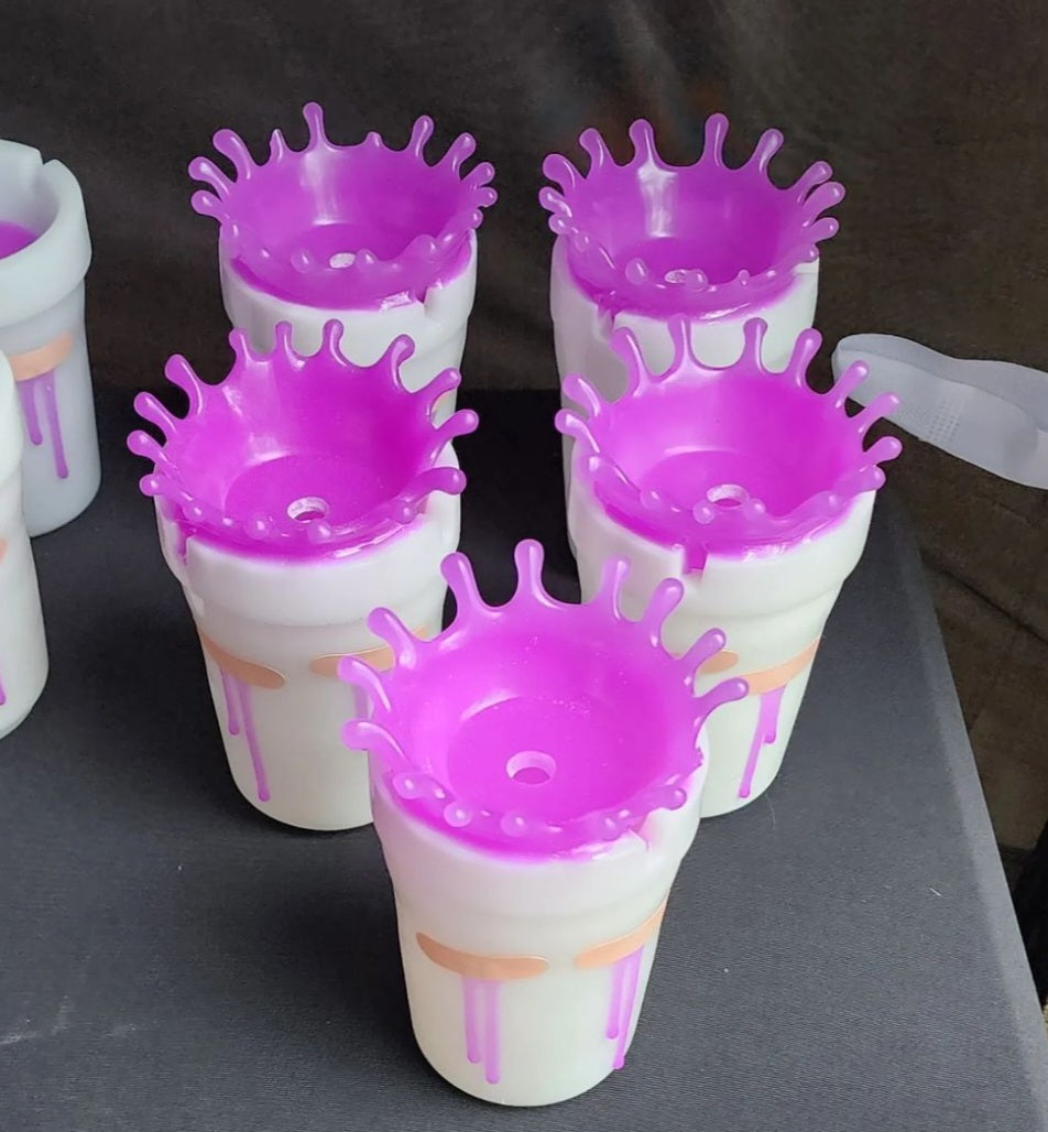 Double cup car ashtray