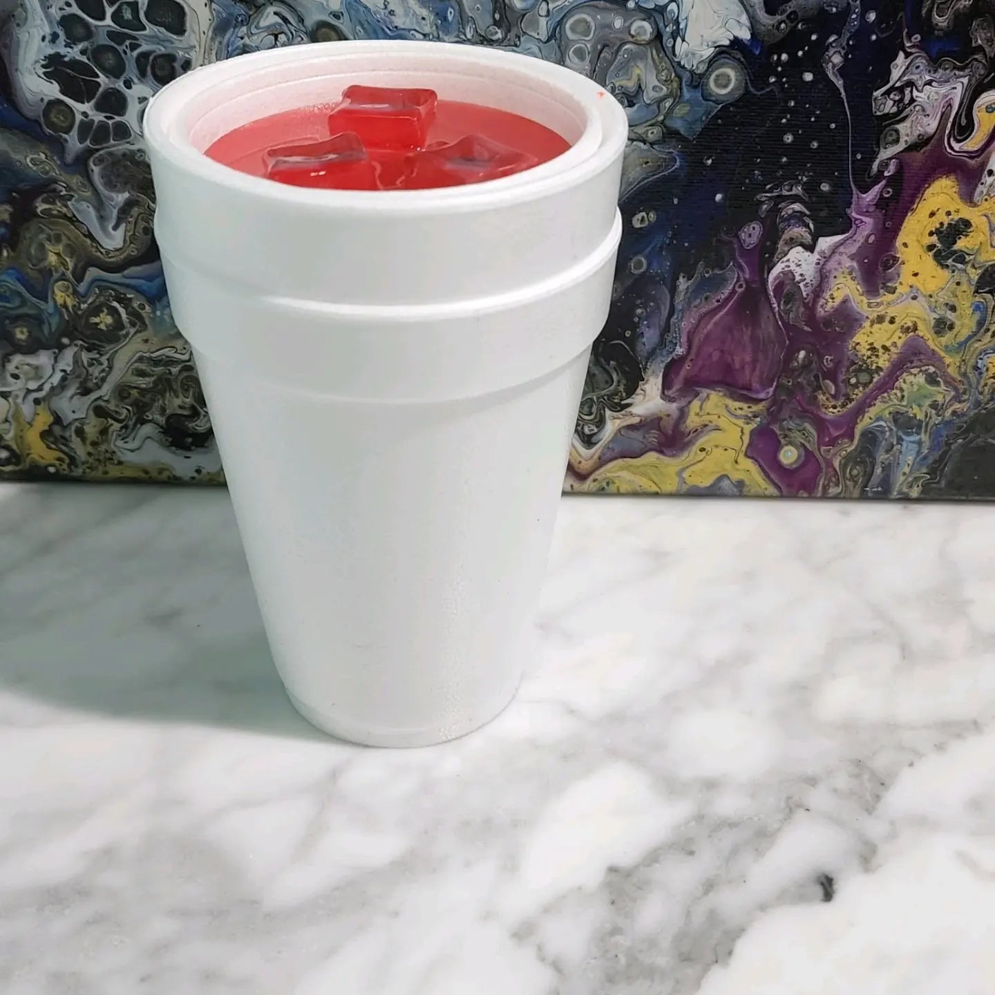 Double cup stash cup